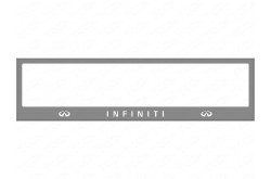 Рамка номерного знака Infiniti