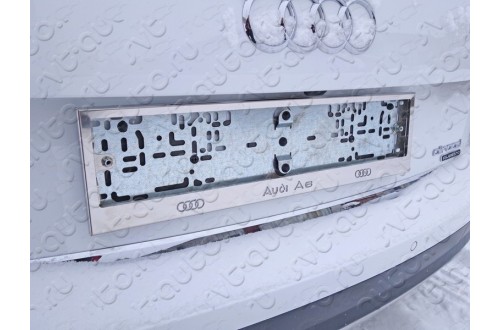 Рамка номерного знака Audi A6