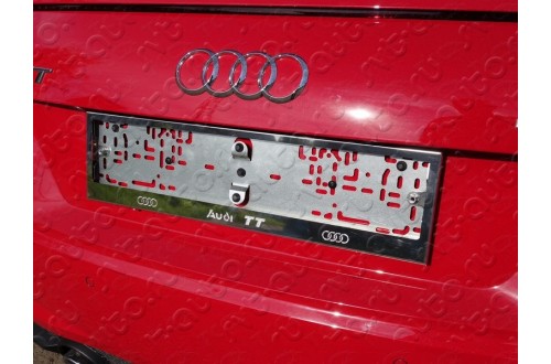 Рамка номерного знака Audi TT