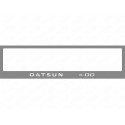 Рамка номерного знака Datsun mi-Do