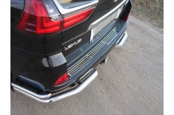 Накладка на задний бампер Lexus LX450