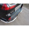 Накладка на задний бампер Lexus LX450