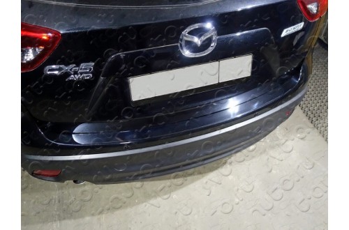 Накладка на задний бампер Mazda CX-5