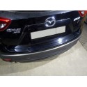 Накладка на задний бампер Mazda CX-5 рестайлинг