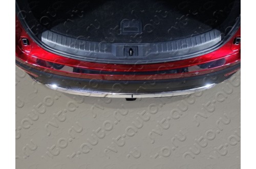 Накладка на задний бампер Mazda CX-9