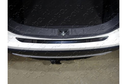 Накладка на задний бампер Mitsubishi Outlander 3