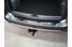 Накладка на задний бампер Nissan Terrano