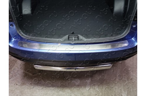 Накладка на задний бампер Subaru Forester