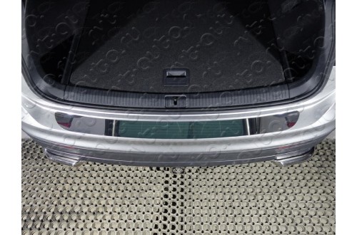 Накладка на задний бампер Volkswagen Tiguan