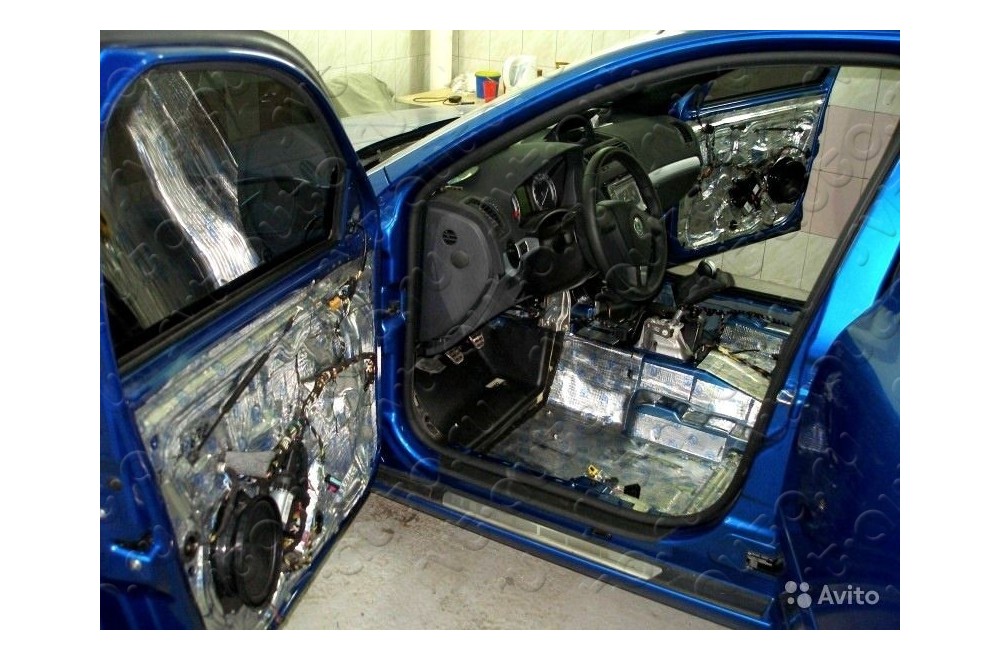 Шумоизоляция дверей Kia Sportage III Рестайлинг