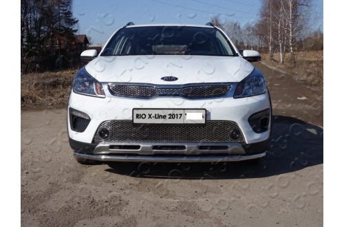 Решетка радиатора Kia Rio X-line нижняя