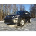 Решетка радиатора Kia Sorento 2 рестайлинг средняя 12мм