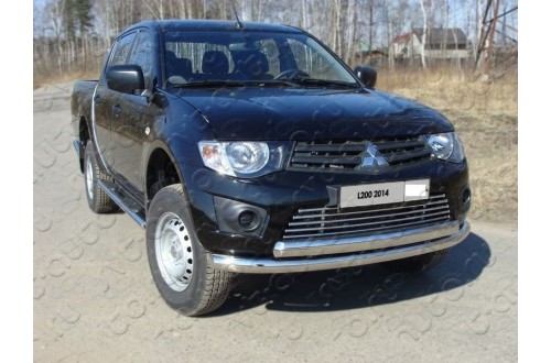 Решетка радиатора Mitsubishi L200 16мм