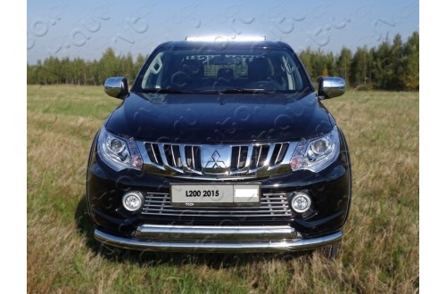 Решетка радиатора Mitsubishi L200 5 16мм