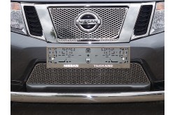 Решетка радиатора Nissan Terrano 3 нижняя треугольник