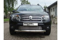 Решетка радиатора Renault Duster нижняя 12мм
