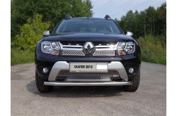 Решетка радиатора Renault Duster рестайлинг верхняя