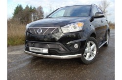 Решетка радиатора Ssang Yong Actyon 2 рестайлинг нижняя 12мм