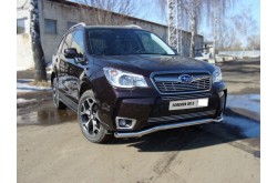 Решетка радиатора Subaru Forester SJ средняя 12мм