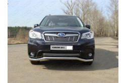 Решетка радиатора Subaru Forester SJ нижняя 12мм