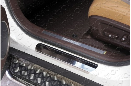 Накладки на пороги Lexus RX200T F-Sport