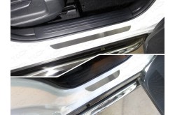 Накладки на пороги Mazda CX-5 2017