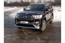 Решетка радиатора Toyota Land Cruiser 200 Executive 16мм низ