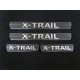 Накладки на пороги Nissan X-Trail T32