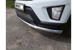 Защита переднего бампера с ДХО Hyundai Creta