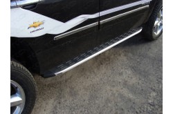 Пороги алюминиевые Chevrolet Tahoe