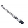 Пороги алюминиевые Slim Line Silver Ford Explorer 5