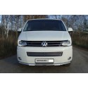Защита переднего бампера с ДХО Volkswagen Multivan T5