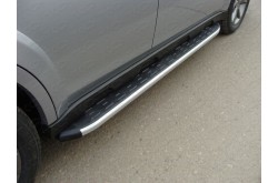 Пороги алюминиевые Subaru Outback 4