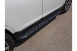 Пороги алюминиевые Subaru Outback 5