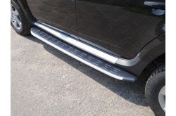 Пороги алюминиевые Suzuki Grand Vitara 2012