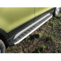 Пороги алюминиевые Suzuki SX4