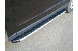 Пороги алюминиевые Toyota Highlander 2