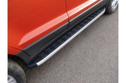 Пороги алюминиевые Toyota Rav 4 