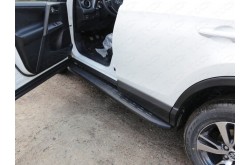 Пороги алюминиевые Toyota Rav 4 2015