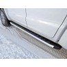 Пороги алюминиевые Volkswagen Amarok 2016