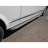 Пороги алюминиевые Slim Line Silver Volkswagen Caravelle T6