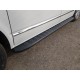 Пороги алюминиевые Volkswagen Multivan T6 Long