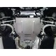 Алюминиевая защита кпп Audi A4 B9