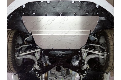 Алюминиевая защита картера и кпп Audi A5 B8