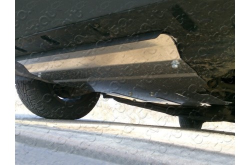 Алюминиевая защита картера и кпп Audi Q5