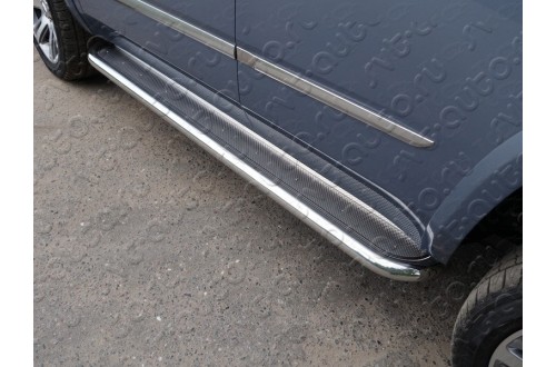 Пороги площадка Cadillac Escalade 4