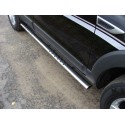 Пороги овальные с проступью Chevrolet Captiva