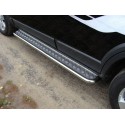 Пороги площадка лист Chevrolet Captiva