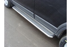 Пороги площадка Chevrolet Captiva рестайлинг
