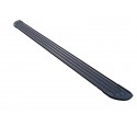Пороги алюминиевые Slim Line Black Chevrolet Captiva рестайлинг